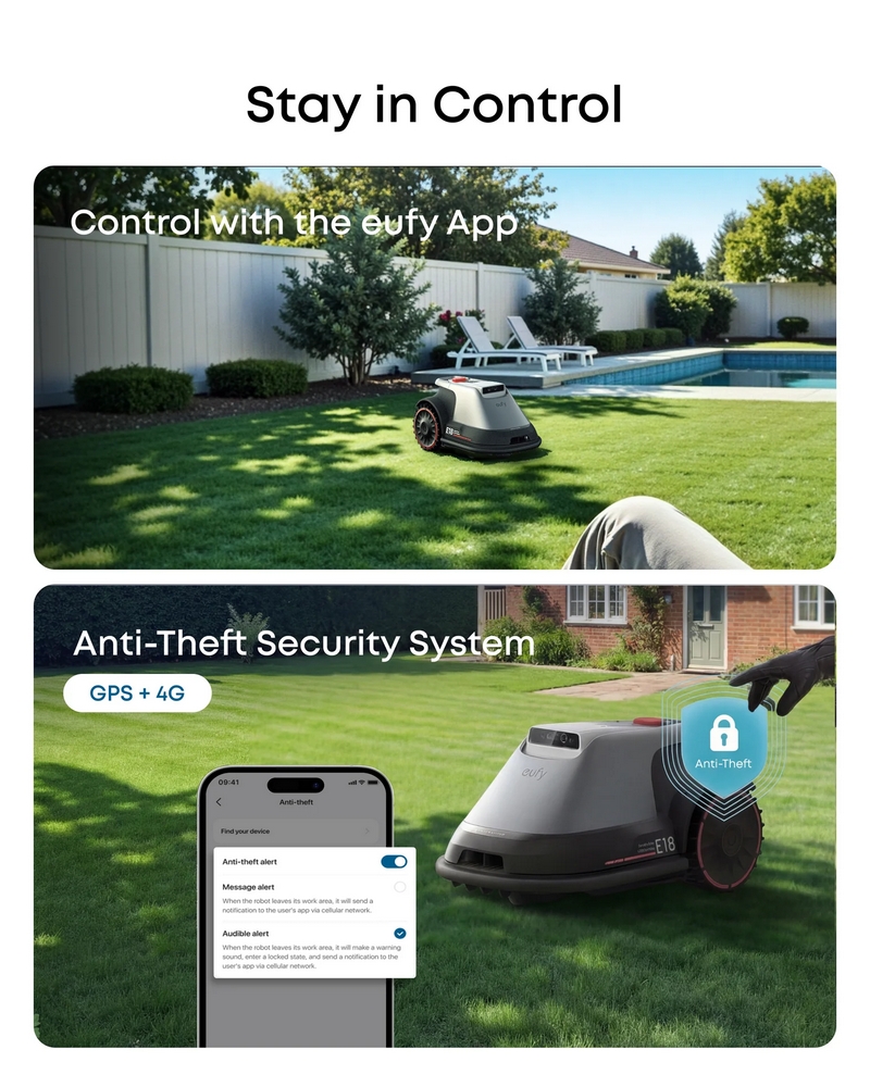 Eufy E18 Robot Lawn Mower I T28012A1 Eufy E18 Robot Lawn Mower I T28012A1