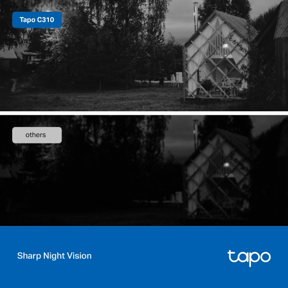 Tapo Outdoor Security Camera | 2 Pack | TAPOC310P2 Tapo Outdoor Security Camera | 2 Pack | TAPOC310P2