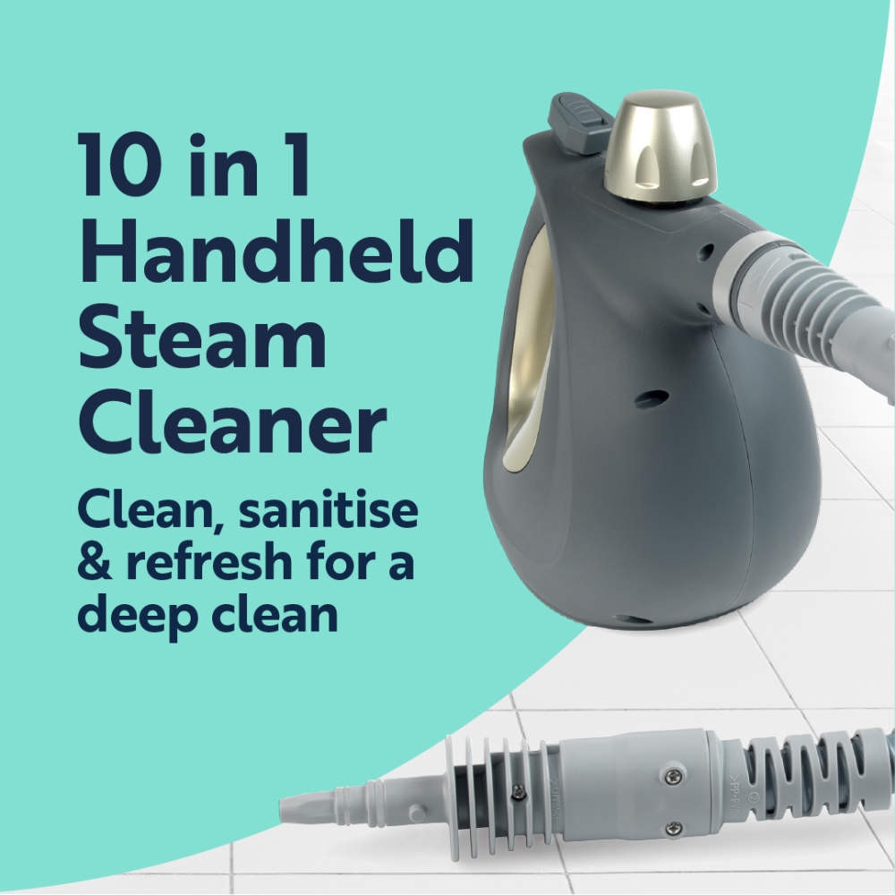 Beldray Titanium 10-in-1 Handheld Steam Cleaner I BEL0701TTR Beldray Titanium 10-in-1 Handheld Steam Cleaner I BEL0701TTR
