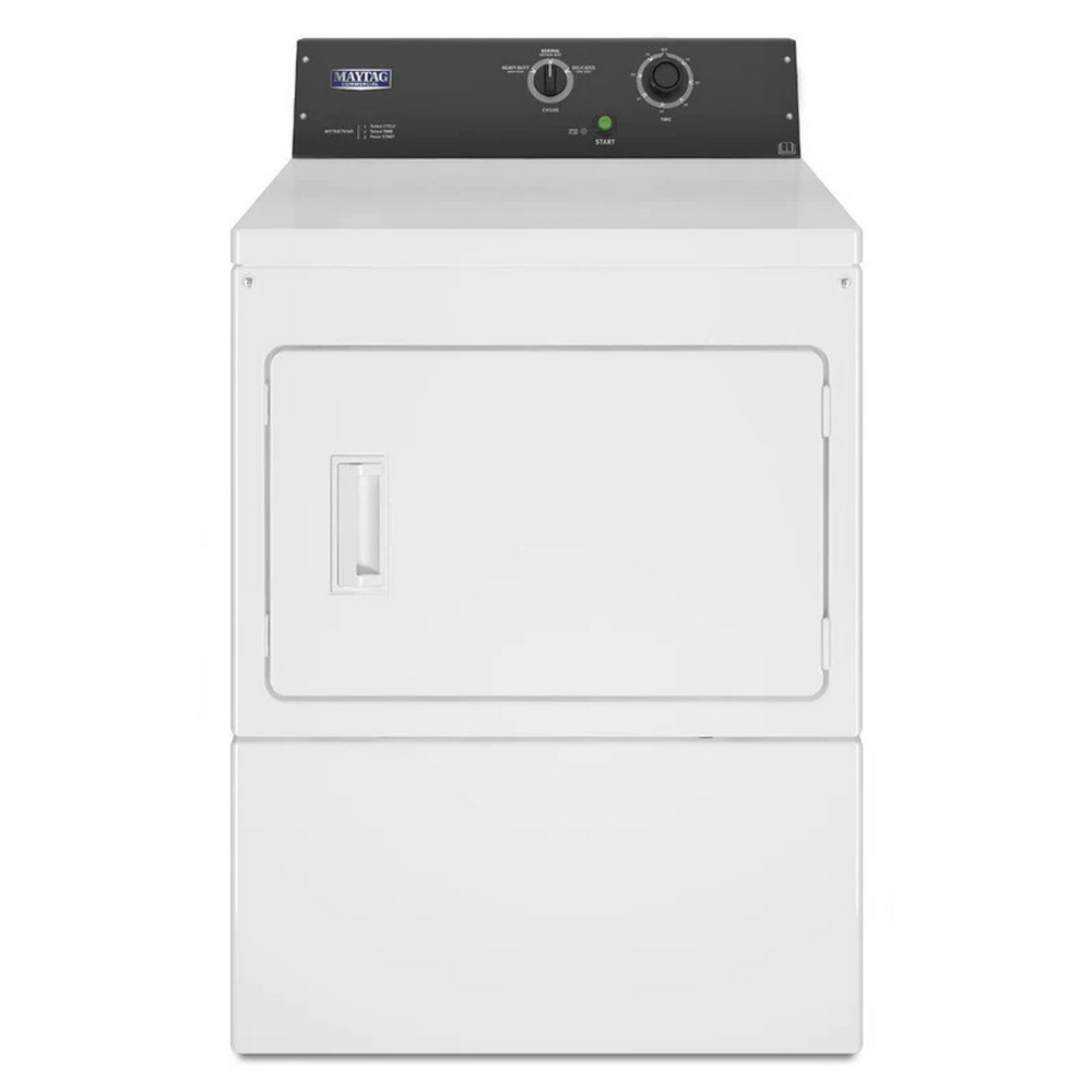 Maytag 10.5kg American Style Vented Front Loader Dryer I MDE20MNTGW Maytag 10.5kg American Style Vented Front Loader Dryer I MDE20MNTGW