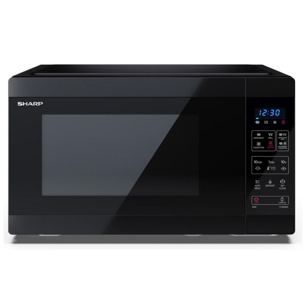Sharp 26L Convection Air Fryer Microwave Oven I 900W I Black I YC-MA262AU-B Sharp 26L Convection Air Fryer Microwave Oven I 900W I Black I YC-MA262AU-B