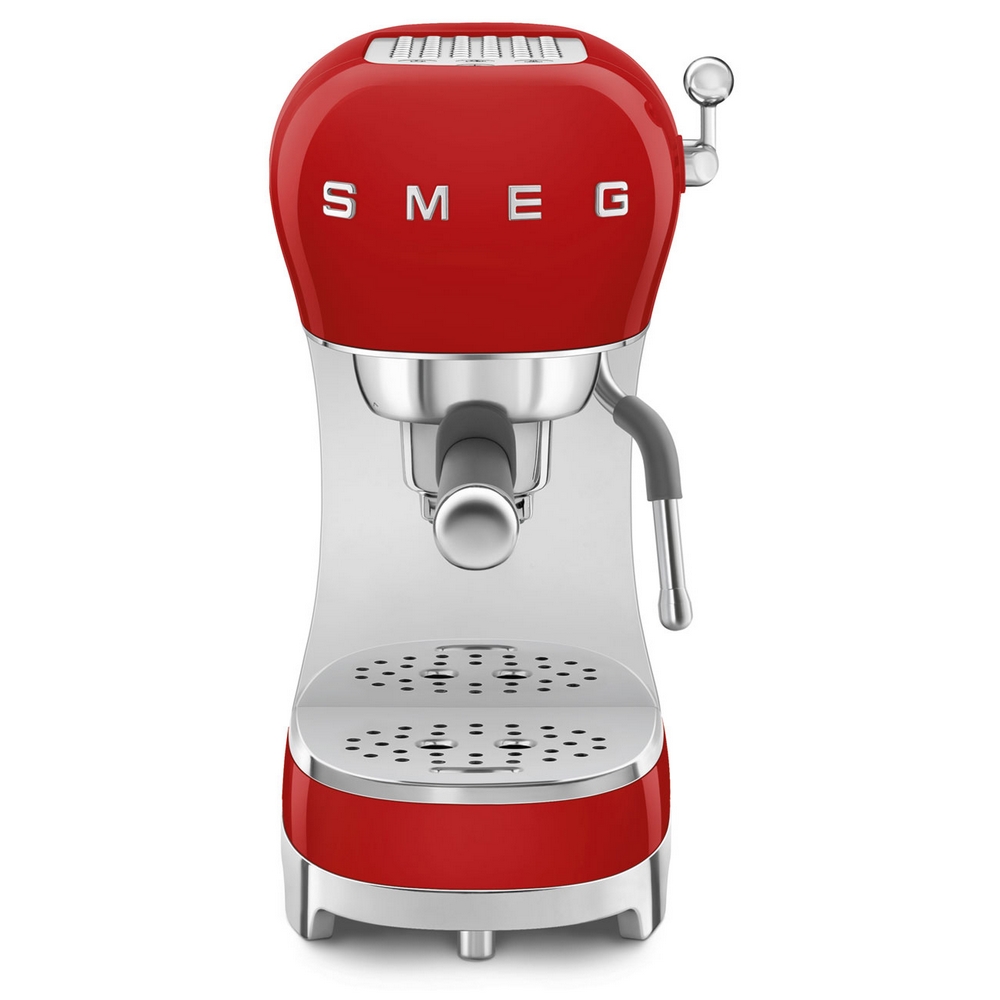 Smeg 50’s Style Espresso Coffee Machine I Red I ECF02RDUK Smeg 50’s Style Espresso Coffee Machine I Red I ECF02RDUK