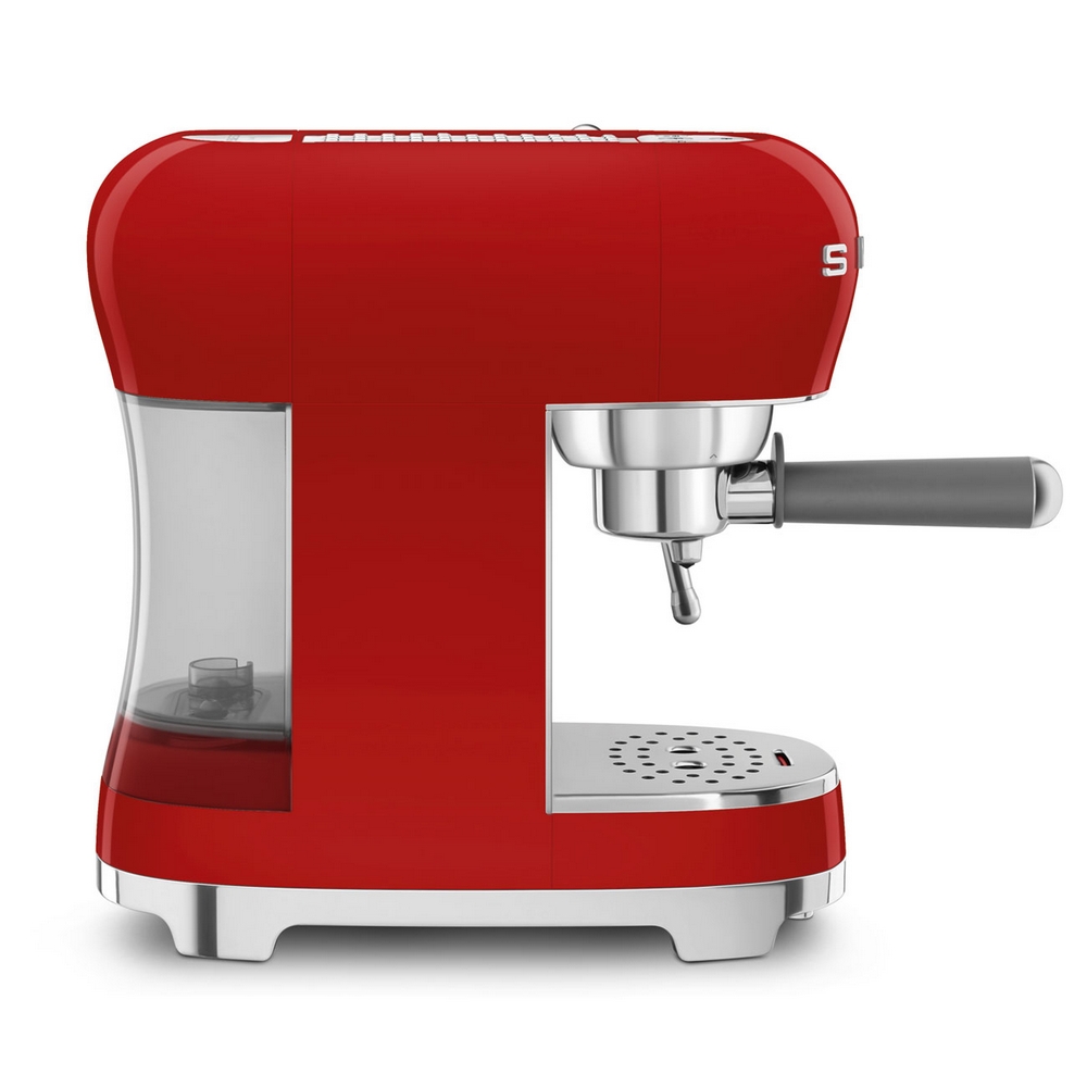 Smeg 50’s Style Espresso Coffee Machine I Red I ECF02RDUK Smeg 50’s Style Espresso Coffee Machine I Red I ECF02RDUK