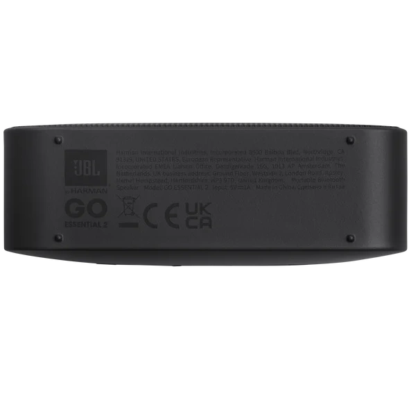 JBL Go Essential 2 Bluetooth Speaker | Black | JBLGOES2BLKEU JBL Go Essential 2 Bluetooth Speaker | Black | JBLGOES2BLKEU