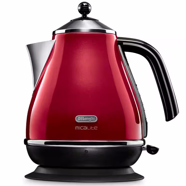 DeLonghi Icona Micalite Kettle I Red I KBOM3001.R DeLonghi Icona Micalite Kettle I Red I KBOM3001.R