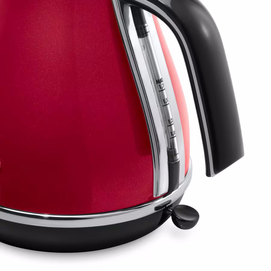 DeLonghi Icona Micalite Kettle I Red I KBOM3001.R DeLonghi Icona Micalite Kettle I Red I KBOM3001.R