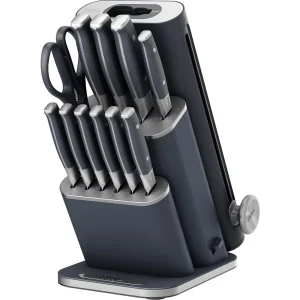 Ninja Foodi StaySharp Knife Block | Removable Sharpener | 13 pc | NK32013EUUKBK1