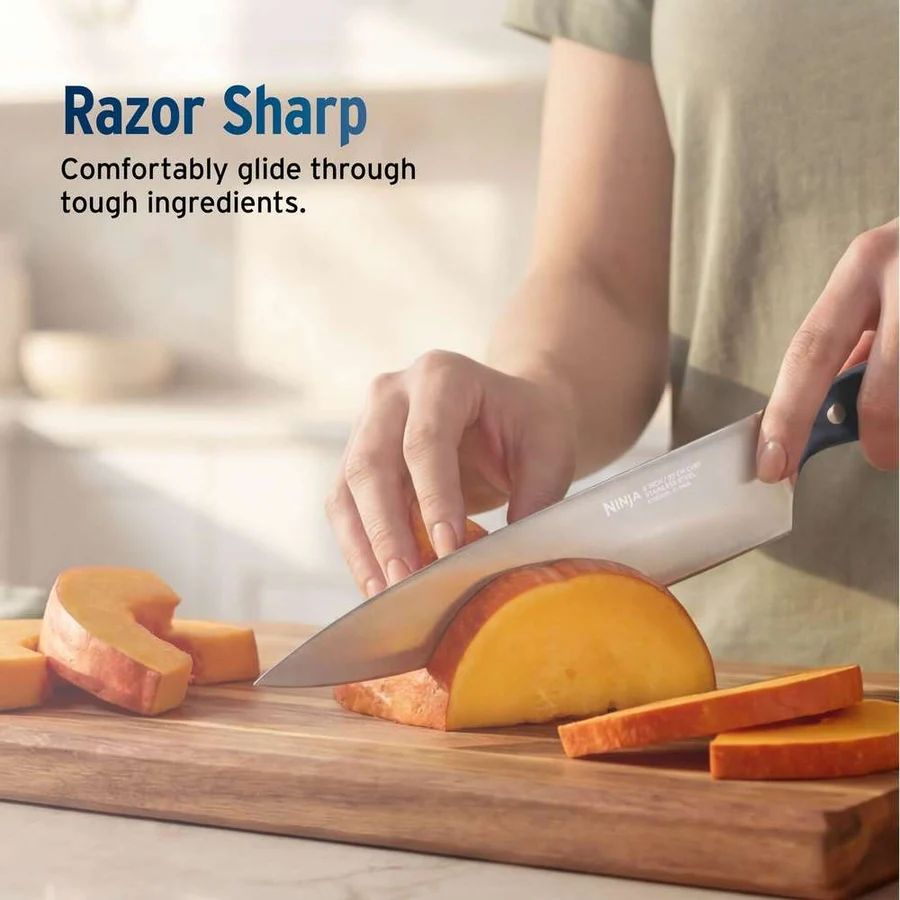 Ninja Foodi StaySharp Knife Block | Removable Sharpener | 13 pc | NK32013EUUKBK1 Ninja Foodi StaySharp Knife Block | Removable Sharpener | 13 pc | NK32013EUUKBK1