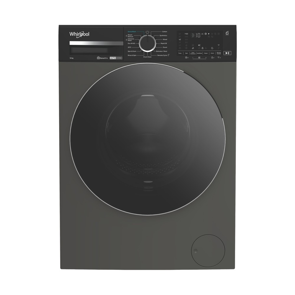 Whirlpool 6th Sense I-DOS Washing Machine I 10kg I Grey I WOM011GADSIRE Whirlpool 6th Sense I-DOS Washing Machine I 10kg I Grey I WOM011GADSIRE